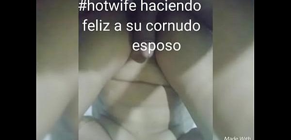  hotwife esposa muy puta cojiendo con single en Cartagena